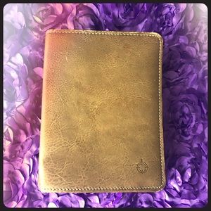 Franklin Covey Leather Double Zipper Planner